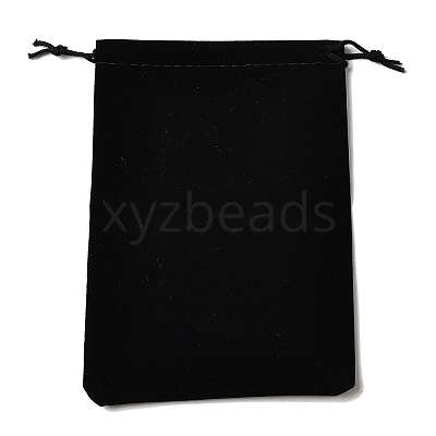 Rectangle Printed Velvet Cloth Packing Pouches ABAG-U006-03H-1