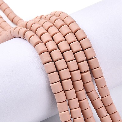 Handmade Polymer Clay Bead Strands X-CLAY-ZX006-01-135-1