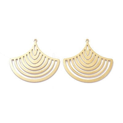 Brass Pendants KK-I010-07C-1
