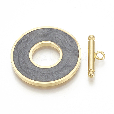 304 Stainless Steel Toggle Clasps STAS-T037-05A-G-1
