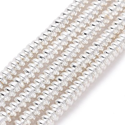 Electroplate Non-magnetic Synthetic Hematite Beads Strands G-L485-04B-S-1