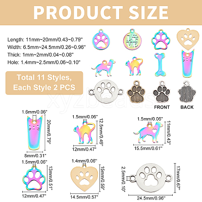 Pendants Sets DIY-PH0003-43-1