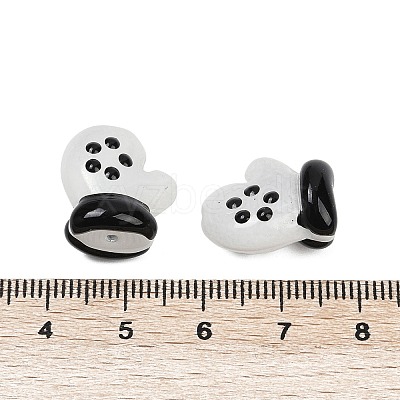 Baking Paint Glass Enamel Beads LAMP-R004-07I-1