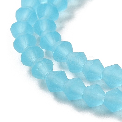 Imitate Austrian Crystal Frosted Glass Beads Strands LS-EGLA-A039-T2mm-MD20-1