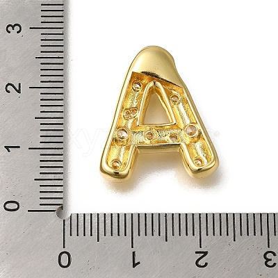 Brass with Cubic Zirconia Pendants KK-Q818-03A-G-1