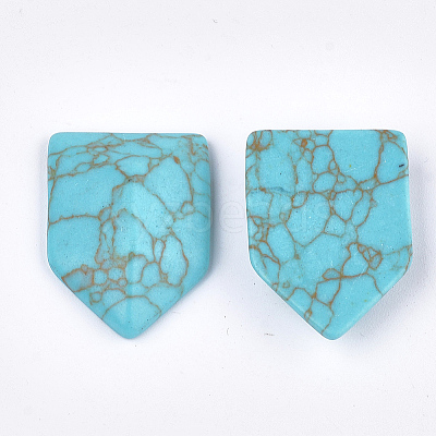 Synthetic Turquoise Cabochons TURQ-T003-02-1