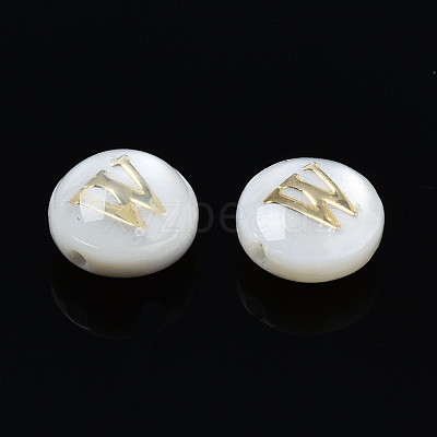 Natural Freshwater Shell Beads SHEL-S278-036W-1