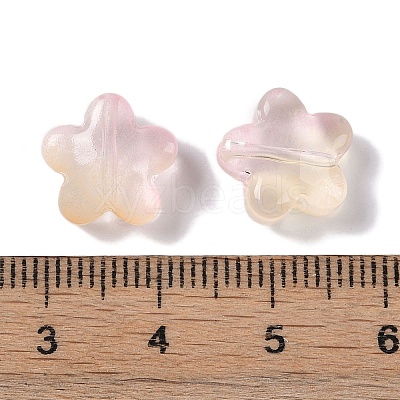 Baking Paint Glass Beads GLAA-S202-10H-1