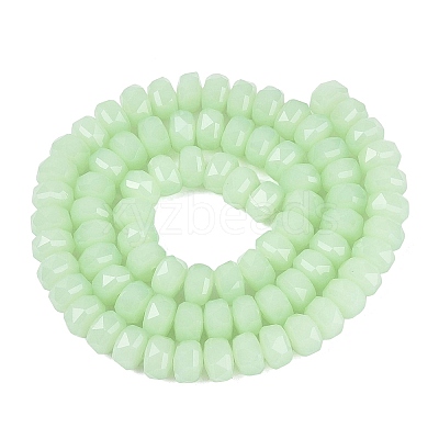 Imitation Jade Glass Beads Strands GLAA-Q114-01A-C04-1