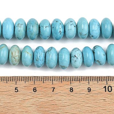 Dyed Natural Magnesite Beads Strands G-B173-A01-01-1