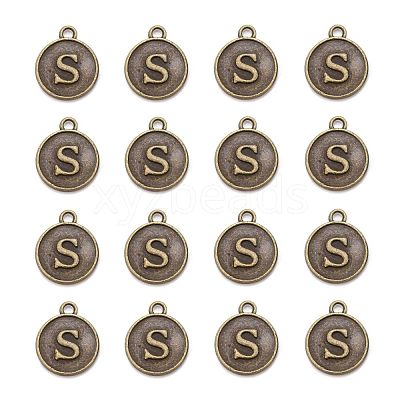 Alloy Pendant Cabochon Settings PALLOY-N156-01S-AB-1