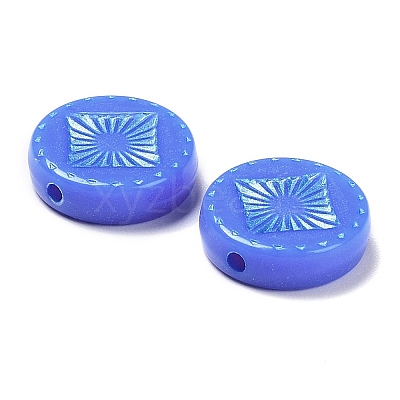 Opaque Acrylic Beads LS-OACR-G016-07I-1