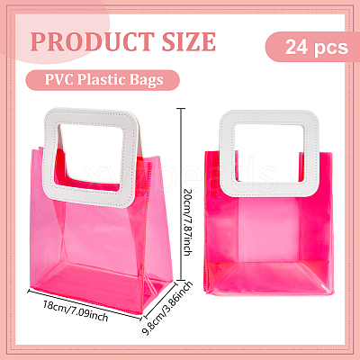 PVC Plastic Bags ABAG-WH0044-77-1