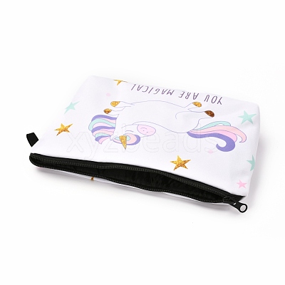 Polyester Tarp Zip Cosmetic Pouches ABAG-G010-03F-1