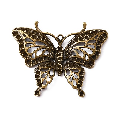 Tibetan Style Alloy Big Pendants FIND-WH0050-49AB-1