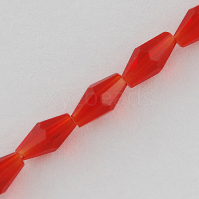 Glass Beads Strands GLAA-R026-8x4mm-03-1