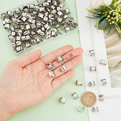 200Pcs 304 Stainless Steel Ear Cuff Findings FIND-DC0002-20-1
