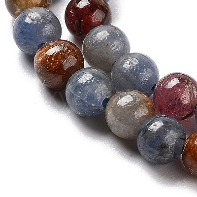 Natural Sapphire Beads Strands G-K383-A01-02-1