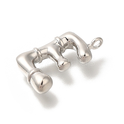 Rack Plating Brass Pendants KK-I722-08P-E-1
