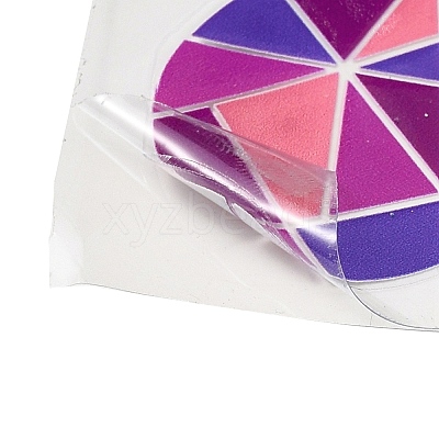 Clear Film Rub on Transfer Stickers for Glass Cups STIC-P009-G02-1