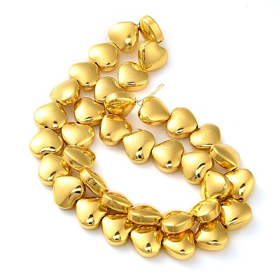 Electroplate Glass Beads Strands EGLA-H109-12F-04-1