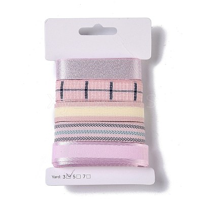Polyester & Polycotton Ribbons Sets SRIB-P022-01D-02-1