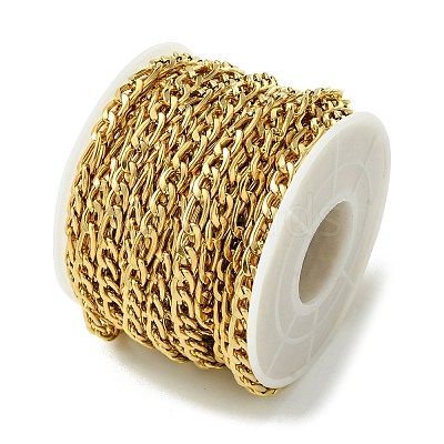10M Ion Plating(IP) 304 Stainless Steel Figaro Chains CHS-G035-02B-G-1
