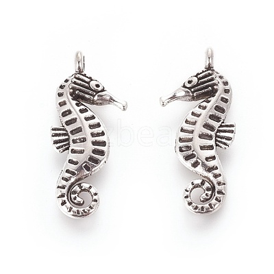 Tibetan Style Alloy Charms TIBEP-A19239-AS-NR-1