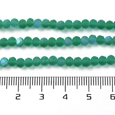 Transparent Glass Beads Strands LS-EGLA-A034-T4mm-MB18-1