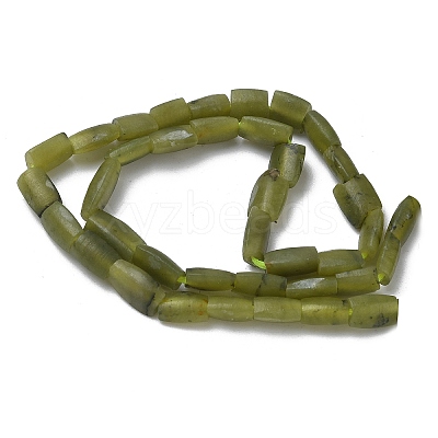 Natural Afghan Green Jade Beads Strands G-K365-G02-01-1