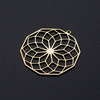 201 Stainless Steel Filigree Charms STAS-T049-T693-2-1