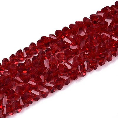 Transparent Glass Beads Strands X-GLAA-N018-4mm-26-1