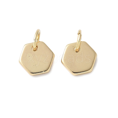 Brass Pendants KK-F892-40G-1