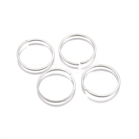 Tarnish Resistant 304 Stainless Steel Jump Rings X-STAS-G225-13P-01-1