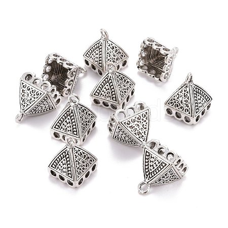 Tibetan Style Alloy Chandelier Components Links TIBE-I025-01AS-1