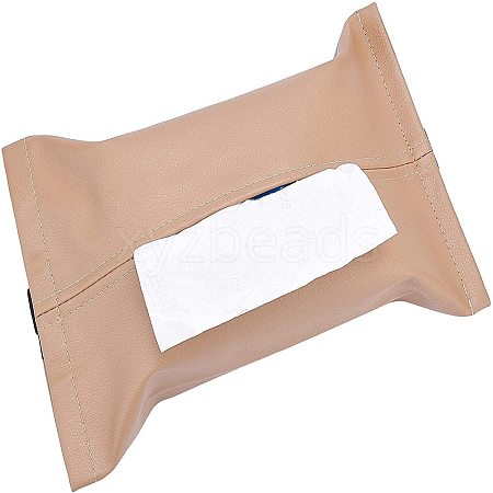 Gorgecraft Imitation Leather Tissue Boxes AJEW-GF0002-51C-1