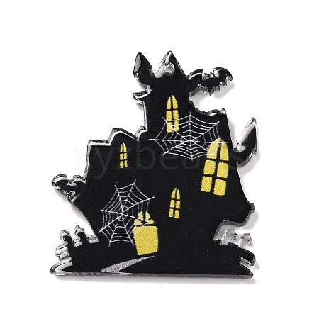 Halloween Theme Acrylic Pendants OACR-I010-01F-1