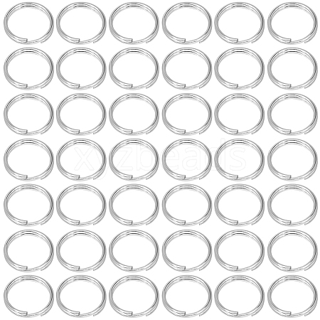 SOFPLATE 500Pcs 304 Stainless Steel Split Rings STAS-SP0001-66D-1