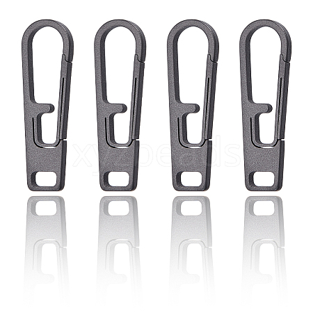 Titanium Alloy Zipper Pull Tabs PALLOY-WH0048-33A-1