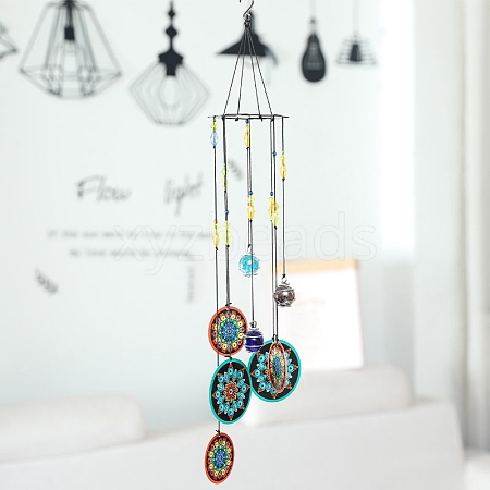 Printed Iron Wind Chime PW-WG36526-05-1