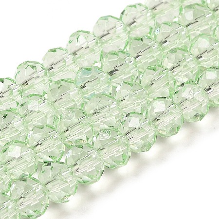 Transparent Baking Paint Glass Beads X1-DGLA-A034-T6mm-D10-1
