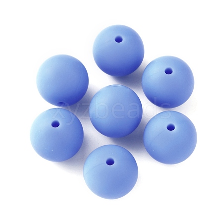 Food Grade Eco-Friendly Silicone Beads SIL-WH0013-01N-1