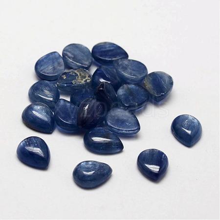 Teardrop Natural Kyanite/Cyanite/Disthene Cabochons G-O145-01A-1