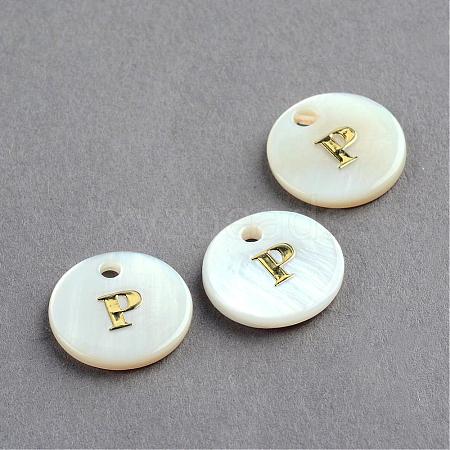 Freshwater Shell Pendants SSHEL-S249-P-1