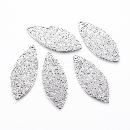 Non-Tarnish 304 Stainless Steel Pendants LS-STAS-H416-36P-1