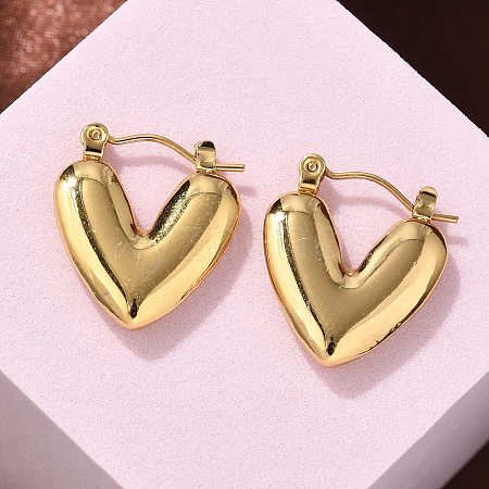 304 Stainless Steel Hoop Earrings for Women EJEW-L296-052G-1