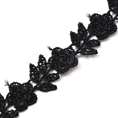 Polyester Lace Trim OCOR-WH0067-29-1