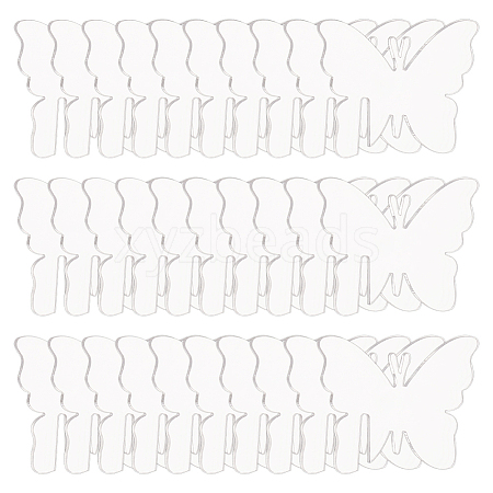 Fingerinspire 60Pcs Acrylic Wine Glass Charms AJEW-FG0002-24-1