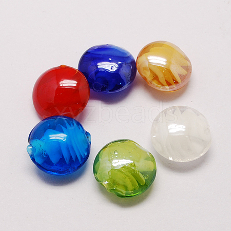 Handmade Lampwork Beads LAMP-S010-20mm-M-1