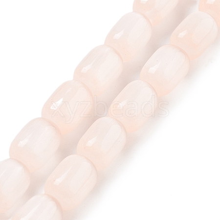 Natural Selenite Beads Strands G-F750-B-08-1